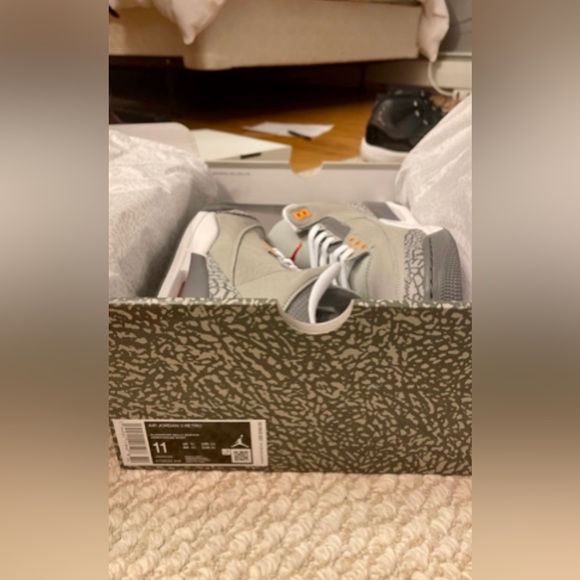 Jordan 3 cool grey - Picture 2 of 3